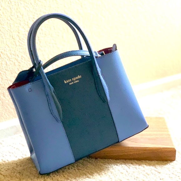 KATE SPADE Eva split handle small top zip satchel - Picture 2 of 6